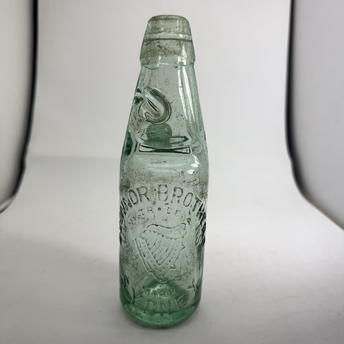 Codd. O'Connor Brothers, Sydney. Harp. Cannington Shaw English made variety. 6 oz. (New South Wales)