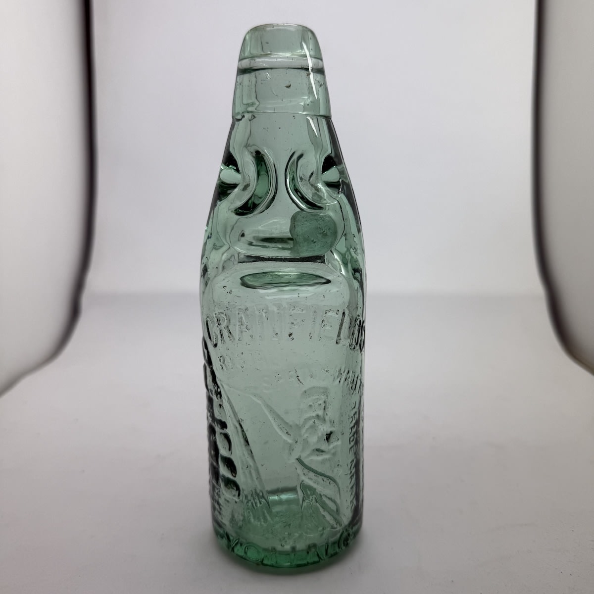 Codd. Cranfields, Young. Dobson. Moses striking the rock. BGW. Aqua. 6 oz. (New South Wales)