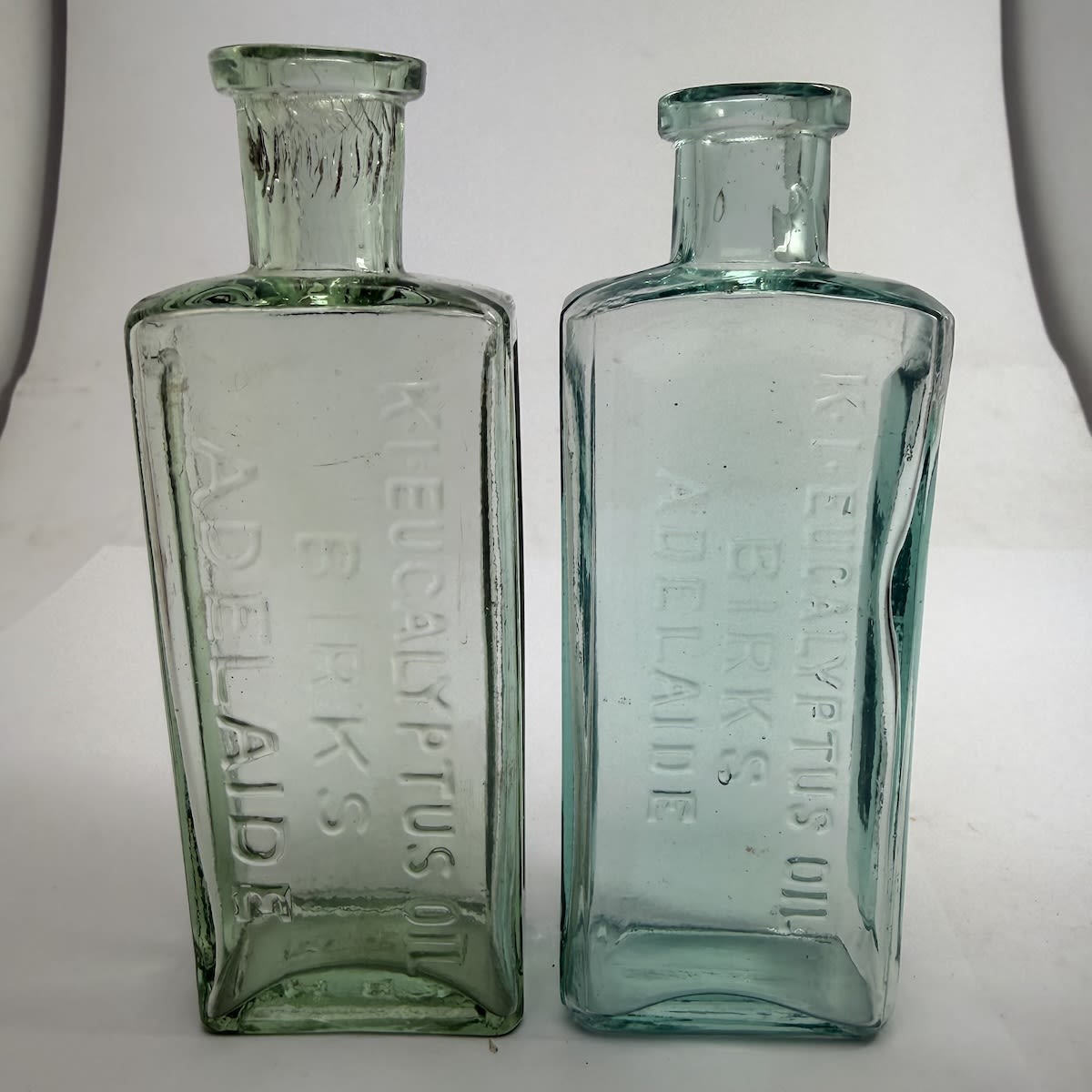 2 different Birks Adelaide K. I. Eucalyptus Oil. Kangaroo Island. 2 oz. (South Australia)