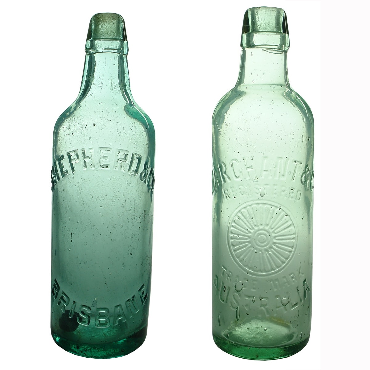 2 26 oz Lamonts: Shepherd & Co Brisbane; Marchant & Co Australia.