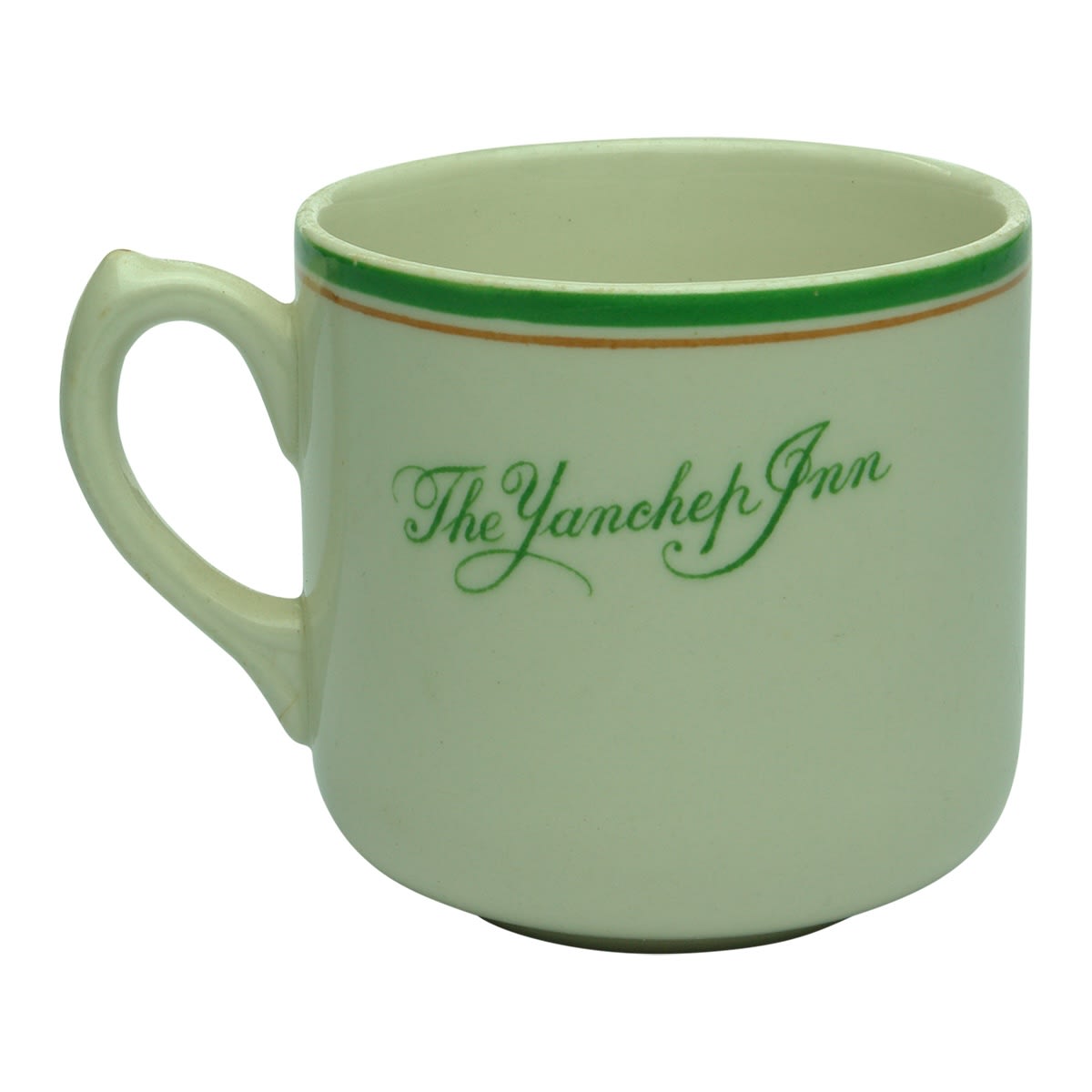 Hotelware. The Yanchep Inn. Teacup. "Duraline". Gibsons & Patersons, Sydney. (Western Australia)