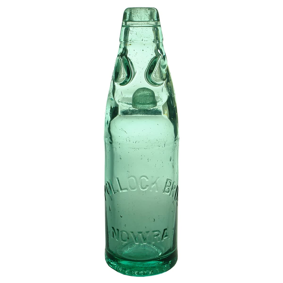 Codd. Pollock Bros., Nowra. Niagara. Vance & Ross Alexandria glass works. 10 oz. (New South Wales)