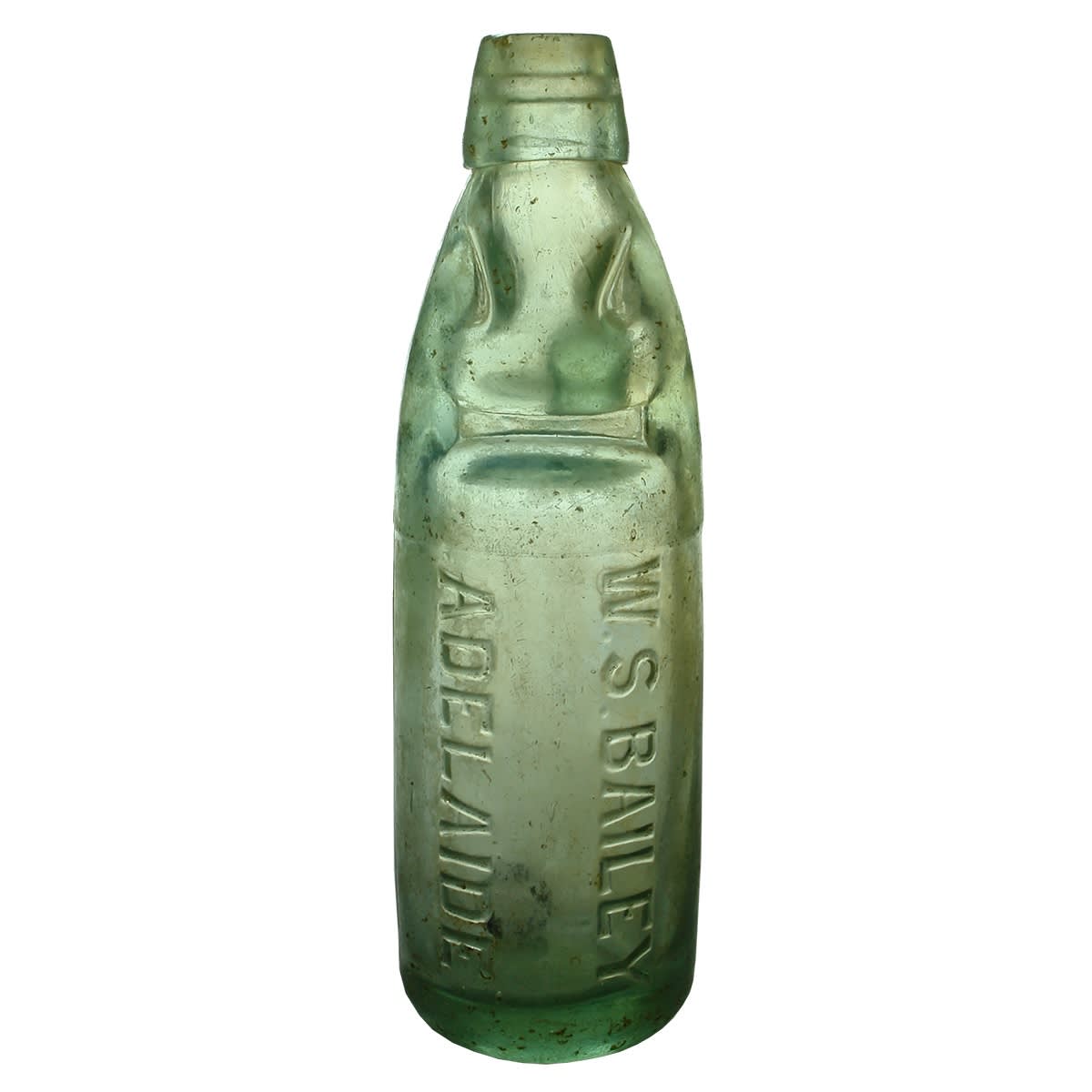 Codd. W. S. Bailey, Adelaide. Niagara. Aqua. 10 oz. (South Australia)