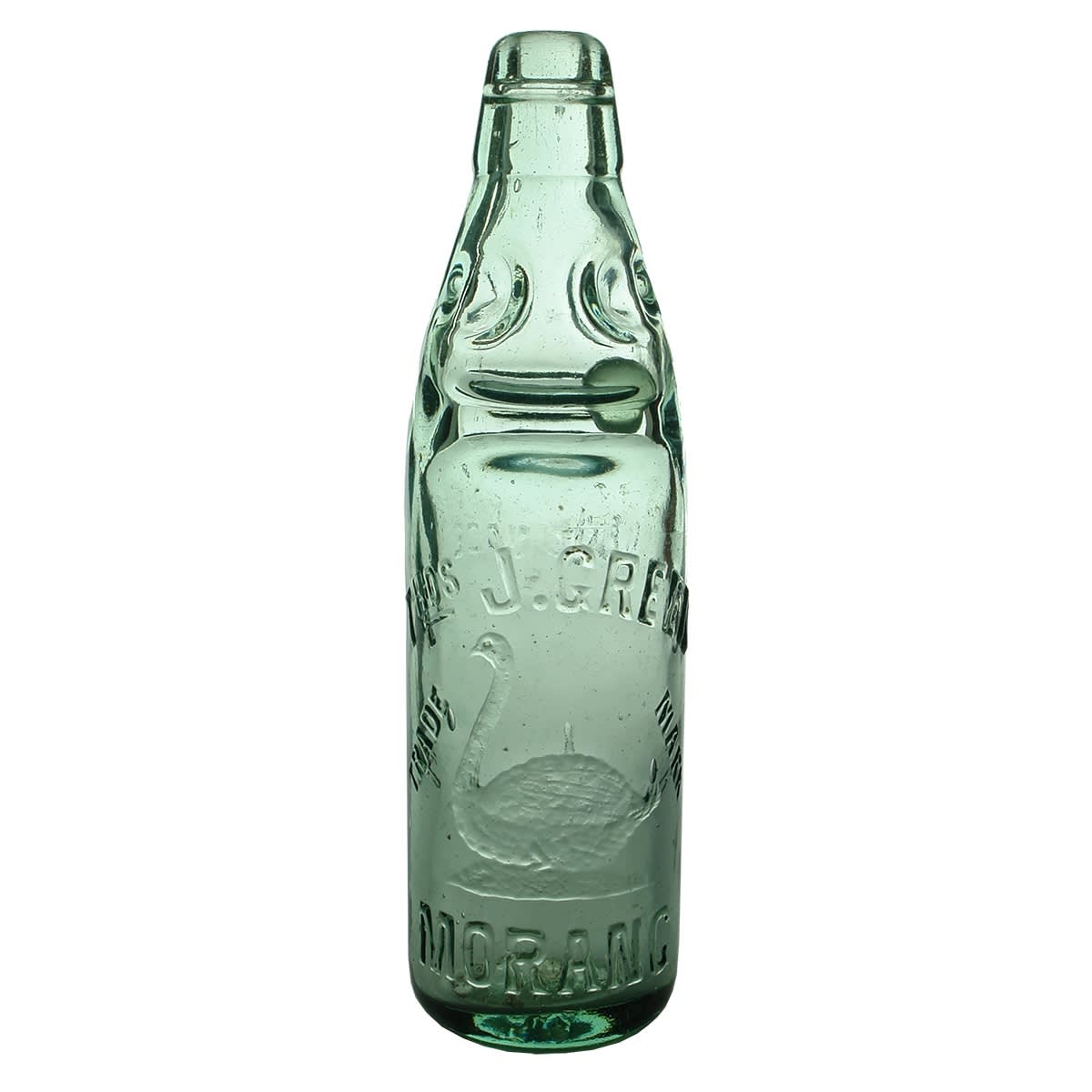 Codd. Thos J. Green, Morang. Dobson. Aqua. 10 oz. (Victoria)
