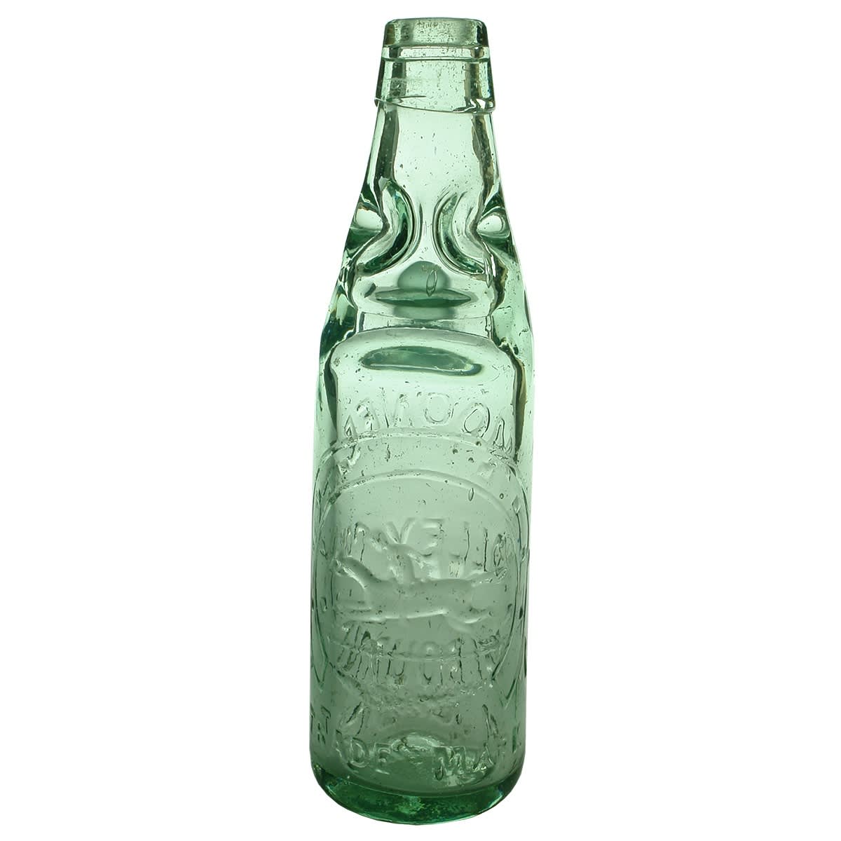 Codd. Moonee Valley Co., Melbourne. MGB Co. Dobson. Aqua. 10 oz. (Victoria)