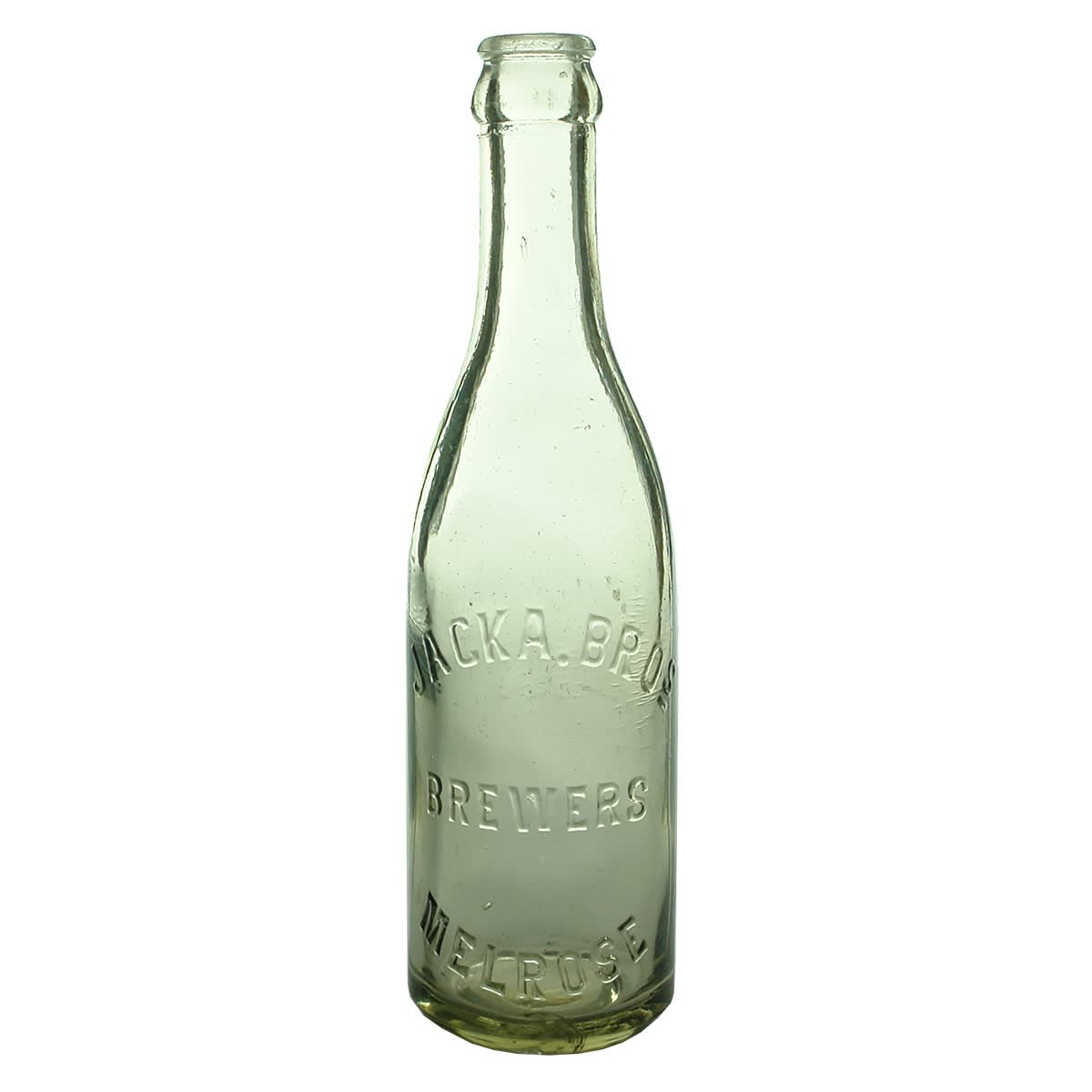 Crown Seal. Jacka Bros., Brewers, Melrose. Clear 10 oz. (South Australia)