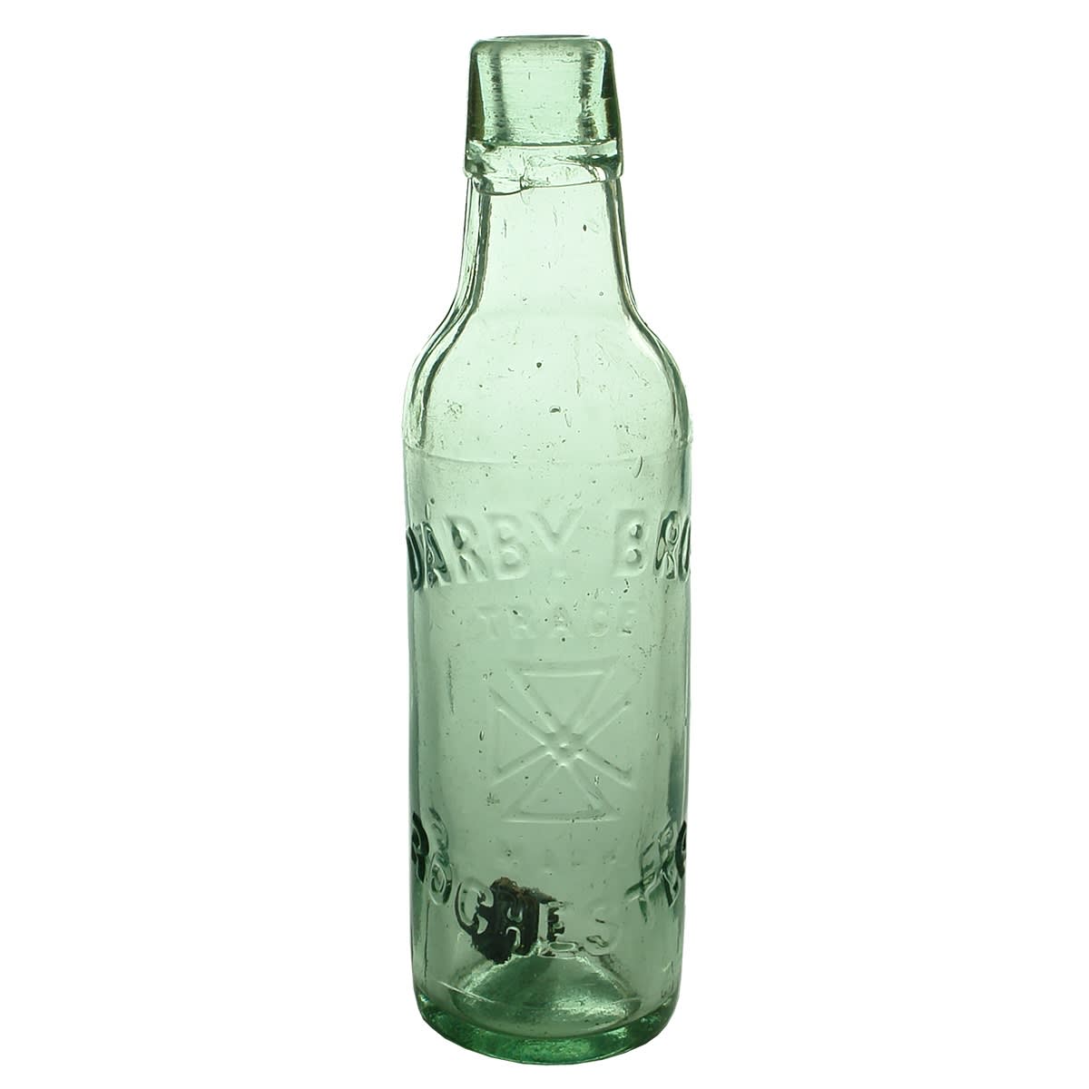 Lamont. Darby Bros, Rochester. Victoria Cross. Aqua. 10 oz. (Victoria)