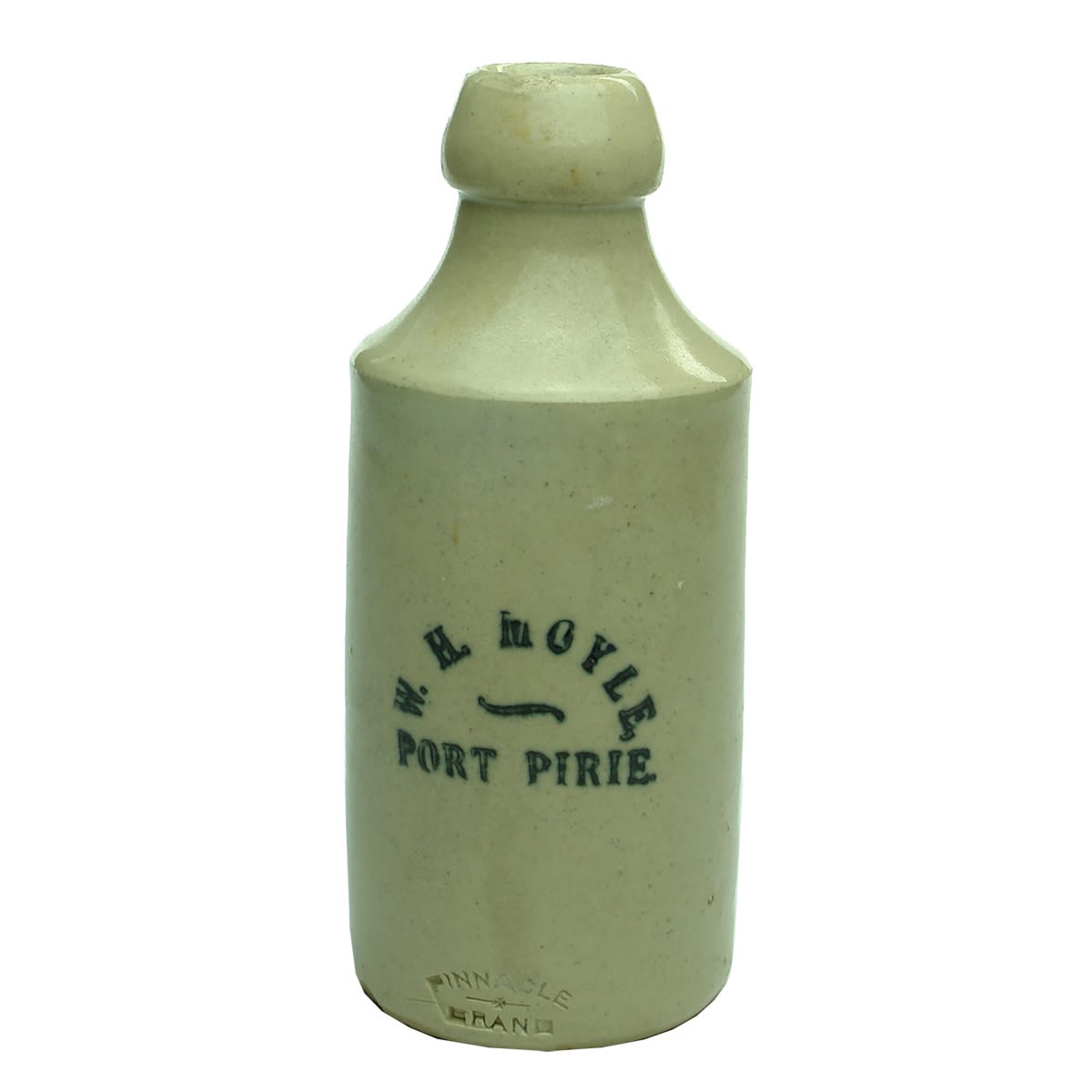 Ginger Beer. W. H. Moyle, Port Pirie. All white. 10 oz. (South Australia)