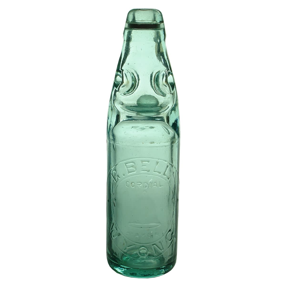 Codd. G. Bell, Wyong. Dobson. Aqua 10 oz. (New South Wales)