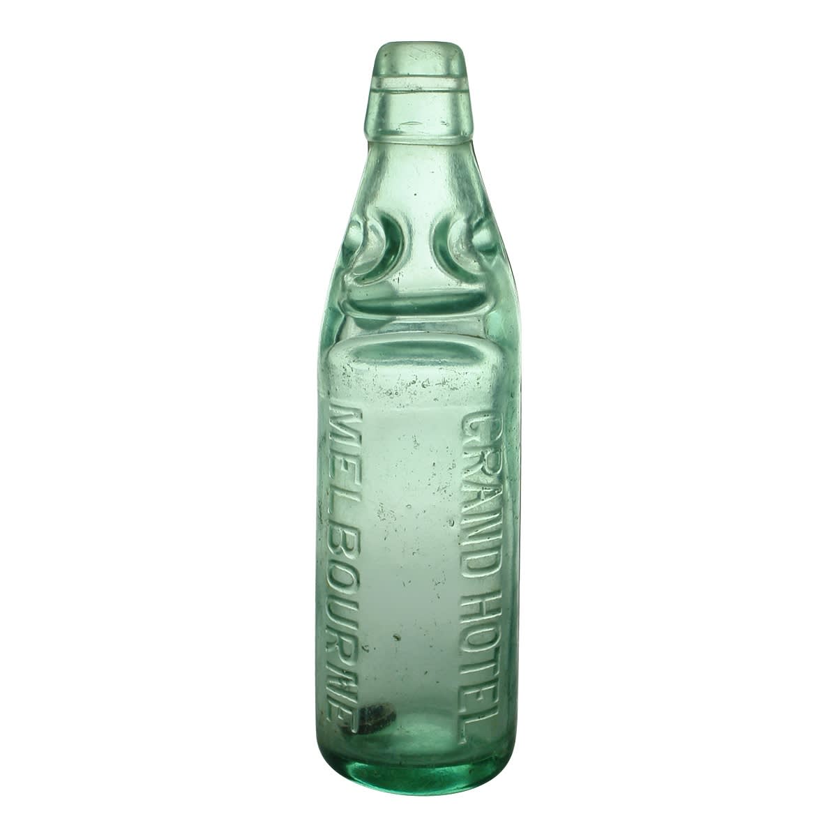 Codd. Grand Hotel, Melbourne. Dobson. Aqua. 10 oz. (Victoria)