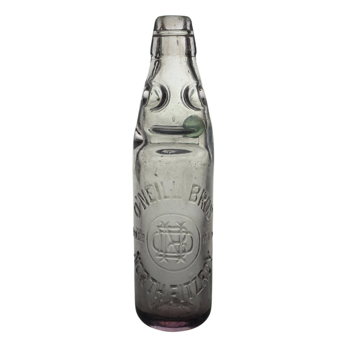 Codd. O'Neill Bros., North Fitzroy. M. G. B. W. Co. Dobson. Amethyst. 10 oz. (Victoria)
