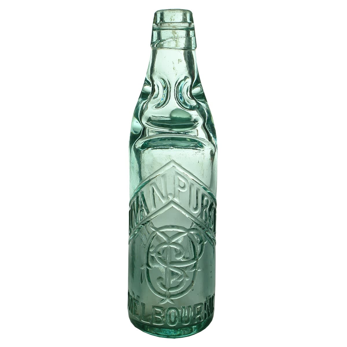 Codd. O'Sullivan, Purcell & Co., Melbourne. OSP Monogram. Dobson. 10 oz. (Victoria)