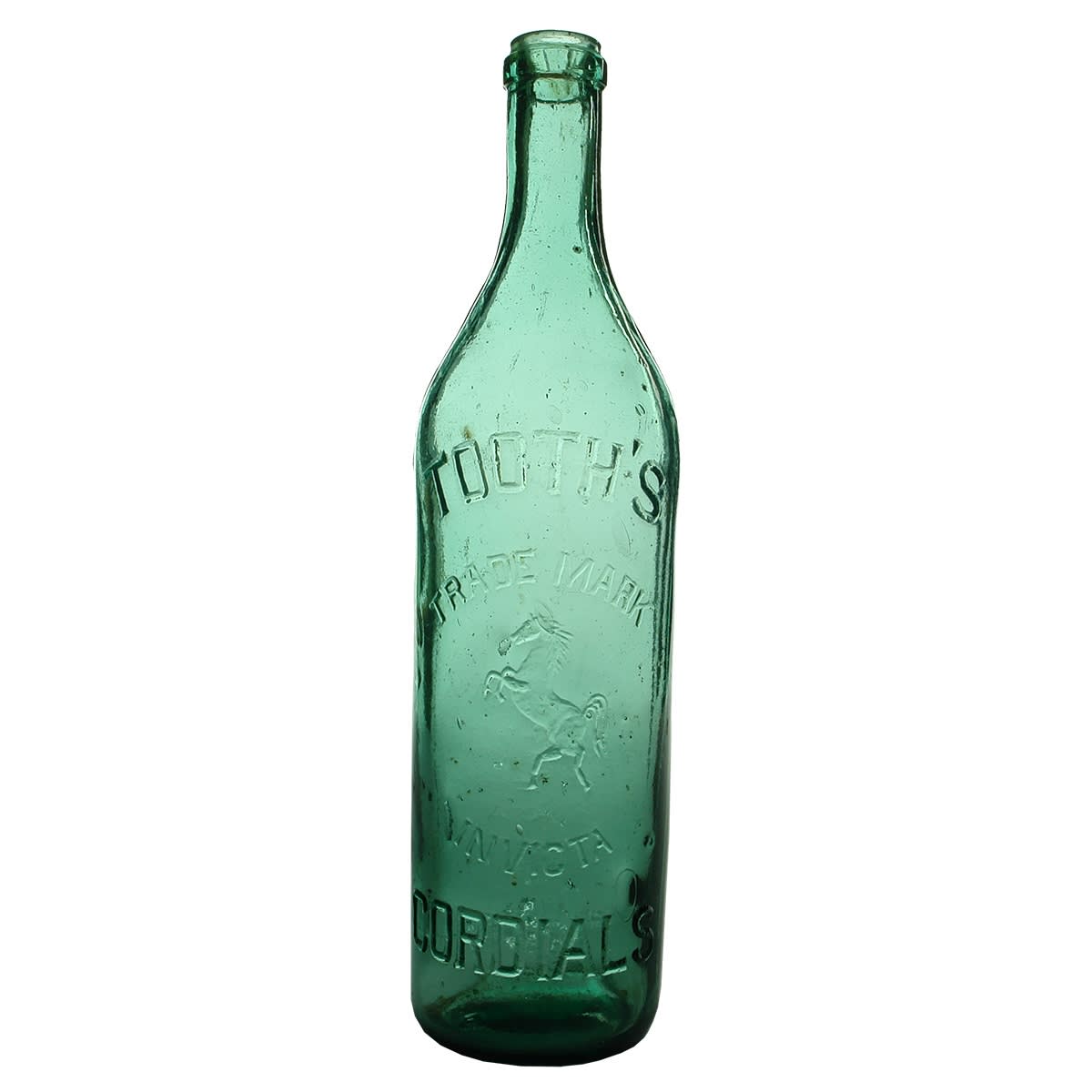 Cordial. Tooth's Invicta Cordials. Rearing Horse. (Sydney, New South Wales)