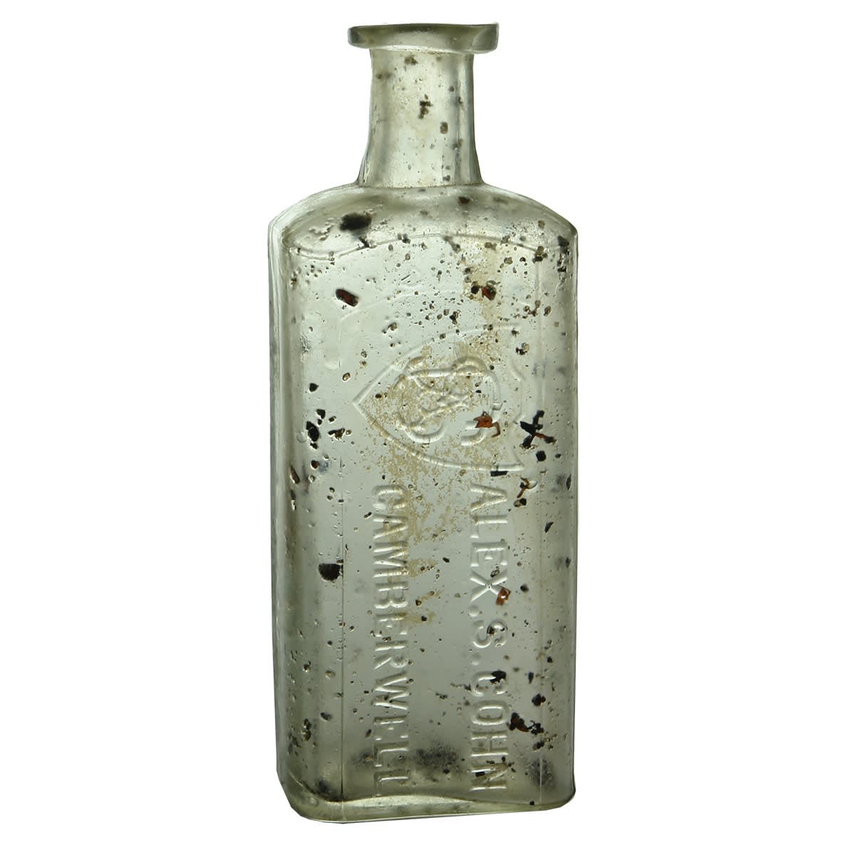 Chemist. Alex. S. Cohn, Camberwell. Clear. 4 oz. (Victoria)