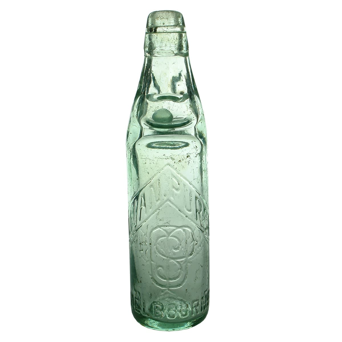 Codd. O'Sullivan, Purcell & Co., Melbourne. OSP Monogram. MGB Co. Hills type. 10 oz. (Victoria)