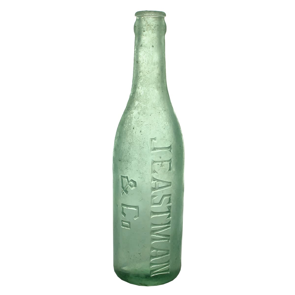 Crown Seal. J. Eastman & Co. Aqua. 10 oz. (Broken Hill, New South Wales)