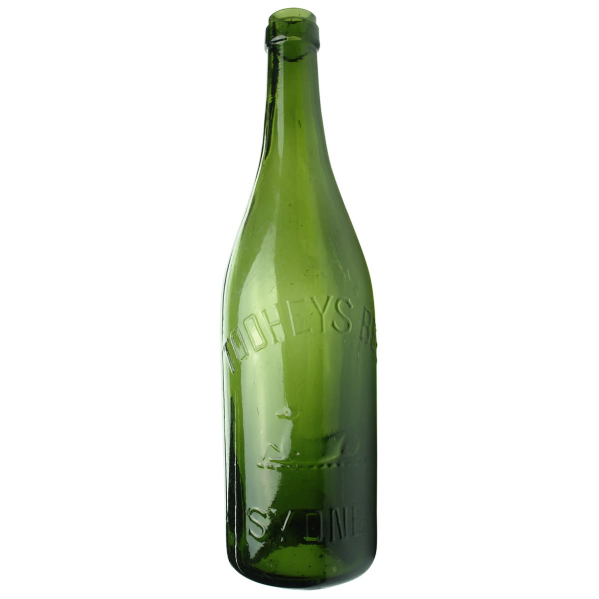 Beer. Tooheys' Beer, Sydney. Ring Seal. Green. 26 oz. (New South Wales)