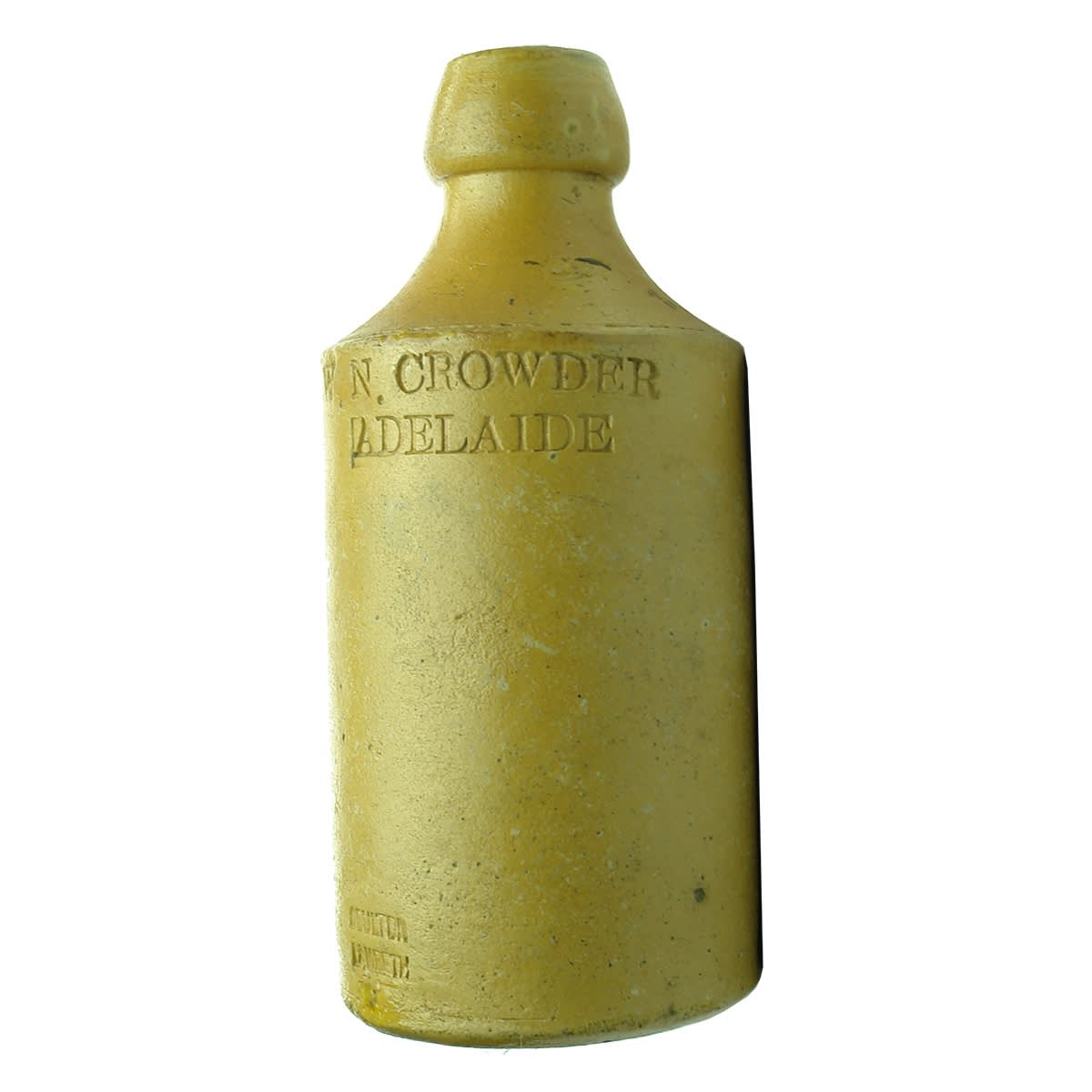 Ginger Beer. W. N. Crowder, Adelaide. Doulton Lambeth. Impressed. (South Australia)