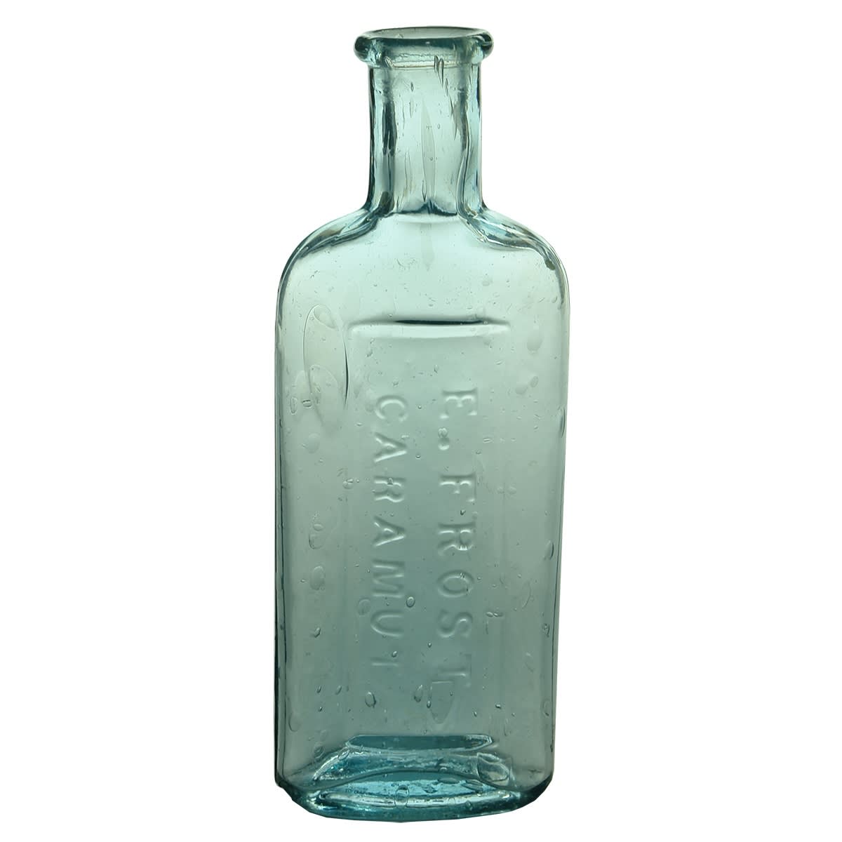 Eucalyptus Oil. E. Frost, Caramut. Ice Blue. Oval. 2 oz. 136 mm. (Victoria)