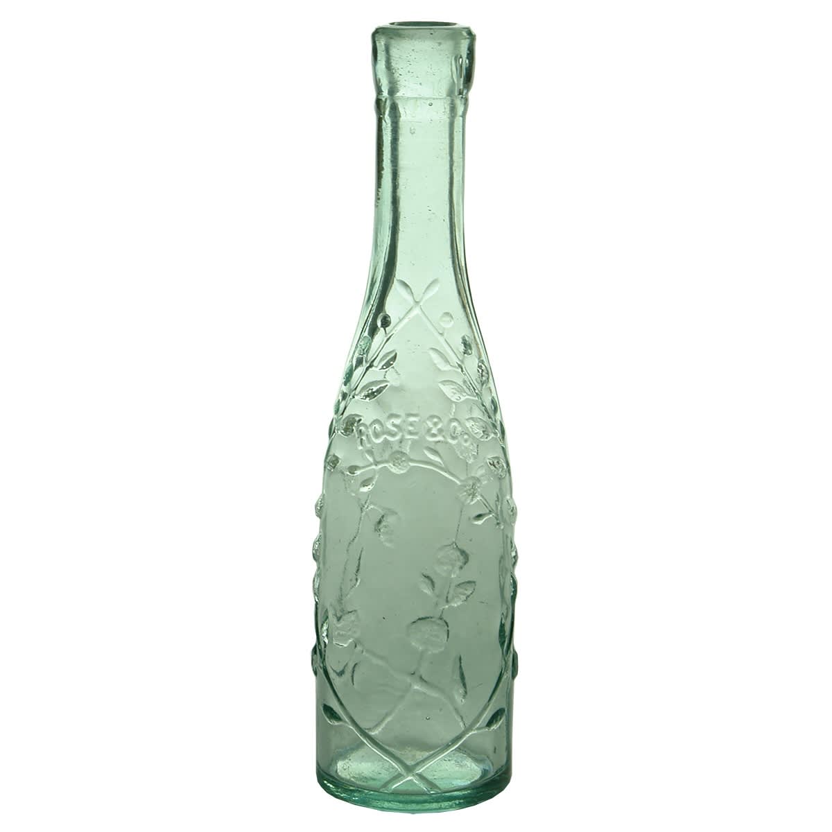 Sample Cordial. Rose & Co. Vines, Branches, Leaves & Fruit. 1 oz. 127 mm