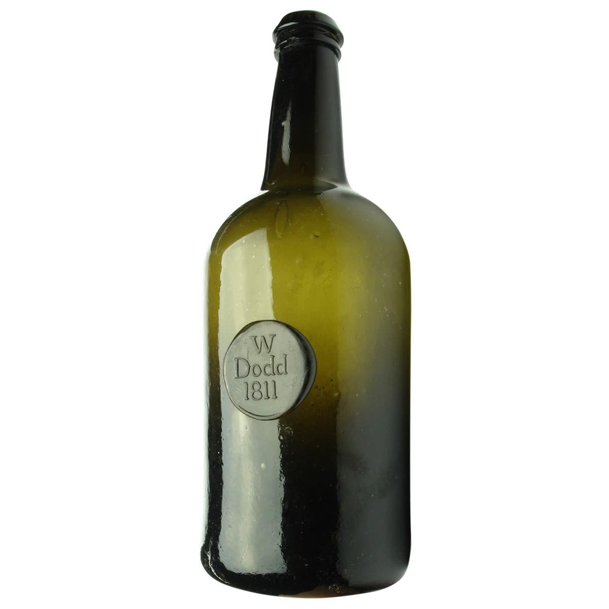 Wine. W. Dodd, 1811. Sealed. Black. 26 oz. (United Kingdom)