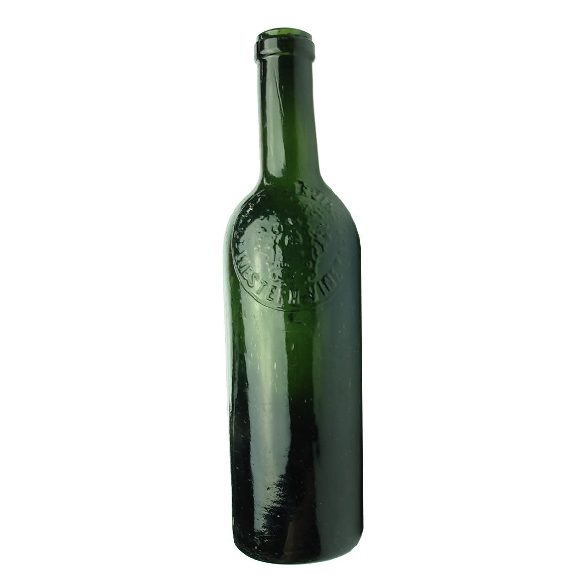Wine.  Hans Irvine, Great Western.  Green.  13 oz. (Victoria)