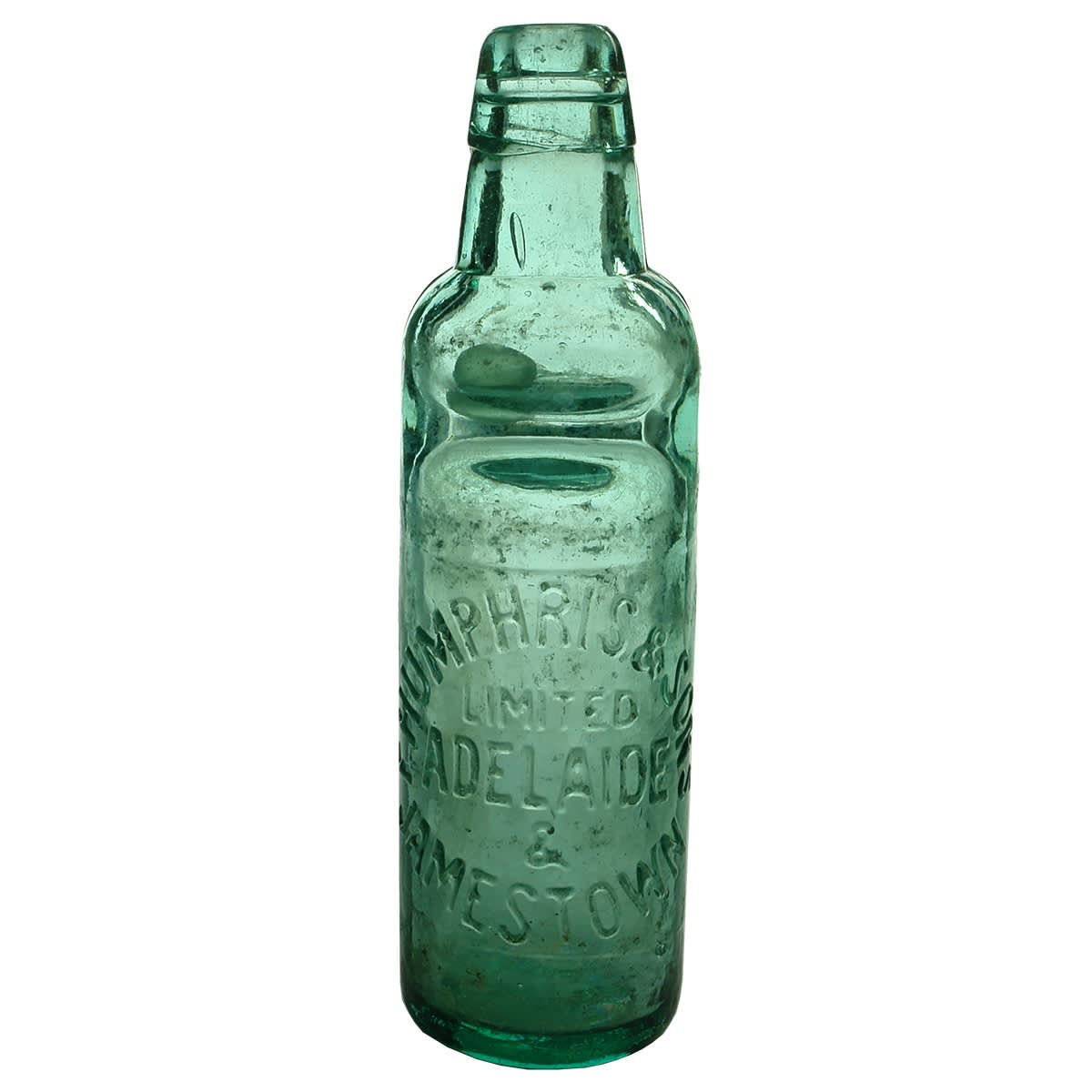 Codd. F. Humphris & Sons Limited Adelaide & Jamestown. FBH base mark. 10 oz. (South Australia)