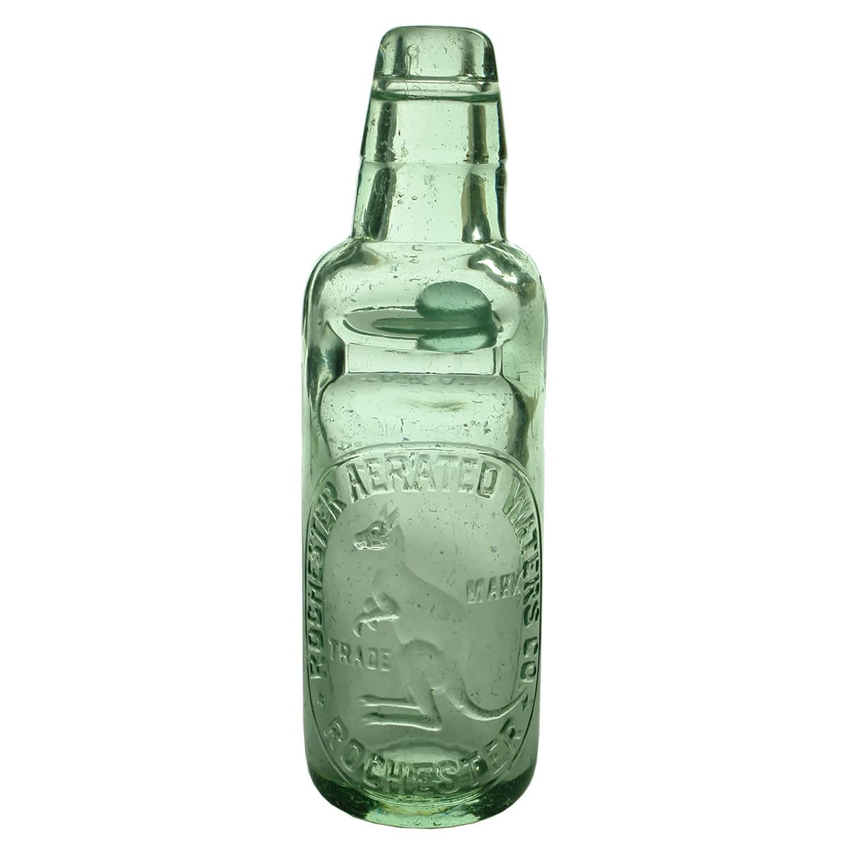 Codd. Rochester Aerated Waters. Kangaroo. Soda Water. All Way Pour. 6 oz. (Victoria)