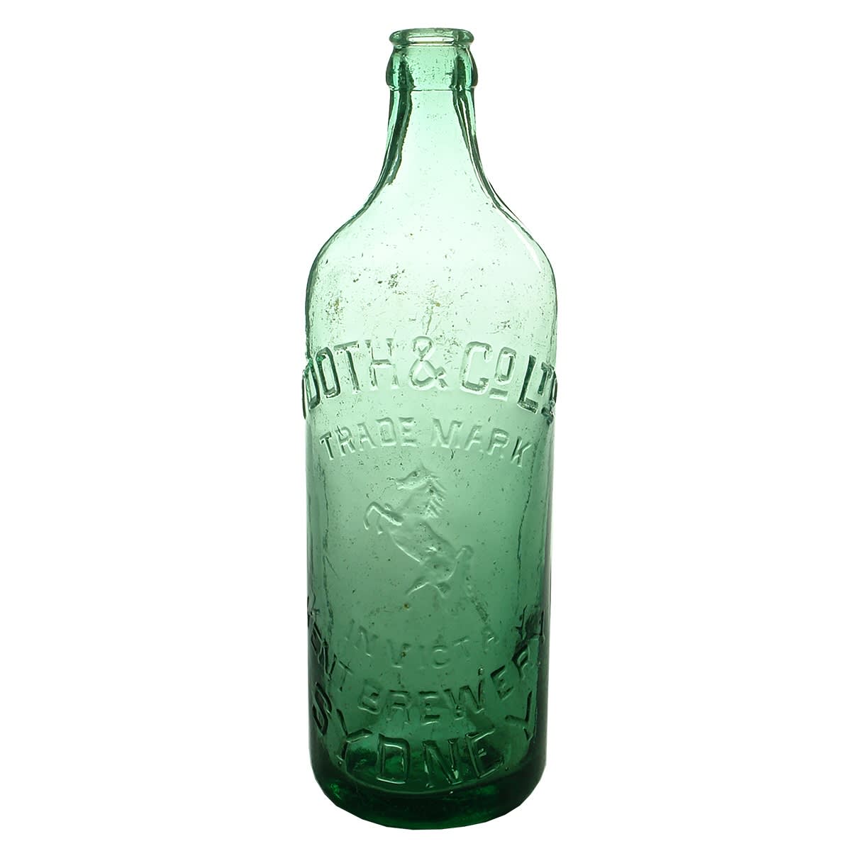 Crown Seal. Tooth & Co Ltd, Sydney. Invicta. Kent Brewery. Rampant Horse. 24 oz. (New South Wales)
