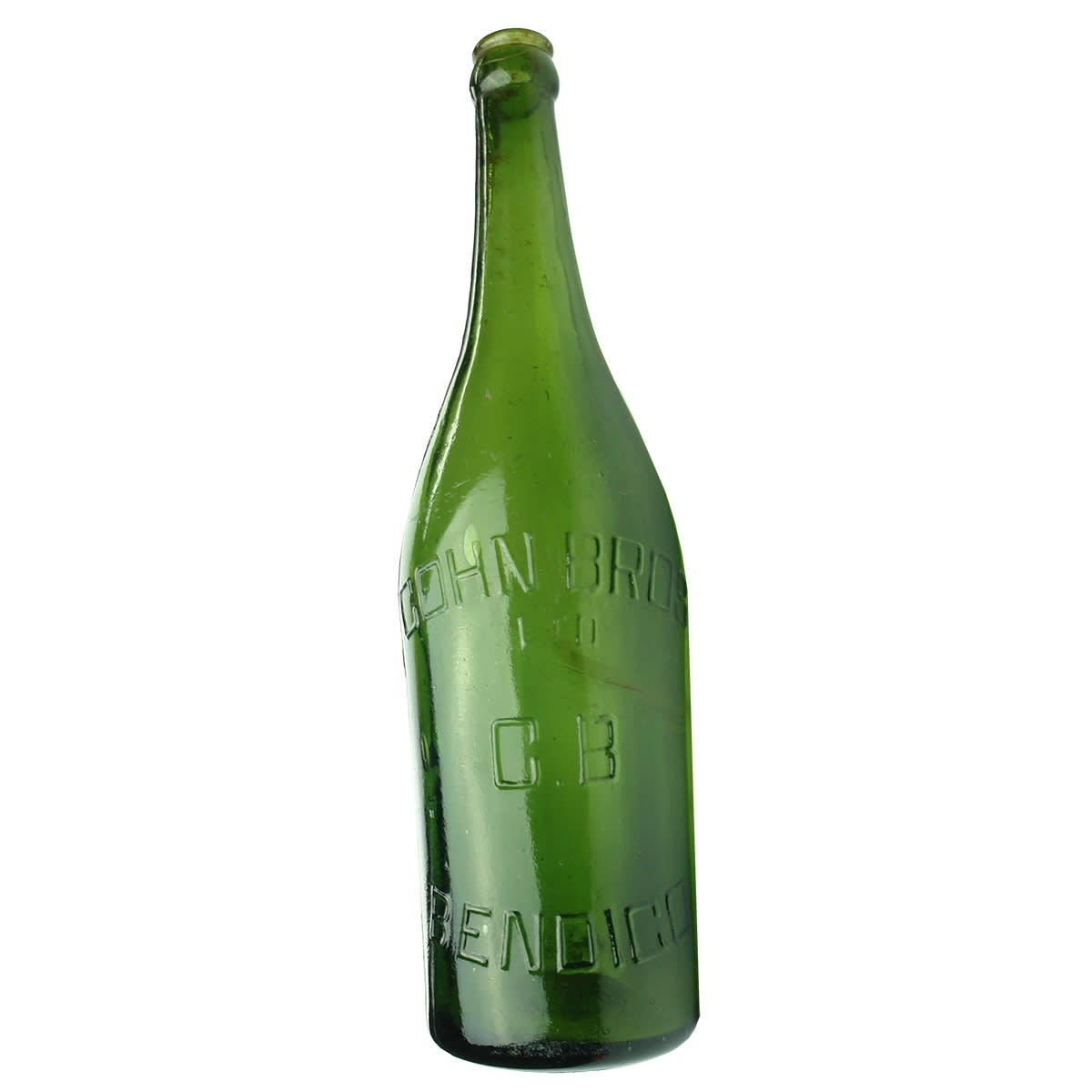 Beer. Cohn Bros Ltd, Bendigo. Crown Seal. Green. 26 oz. (Victoria)
