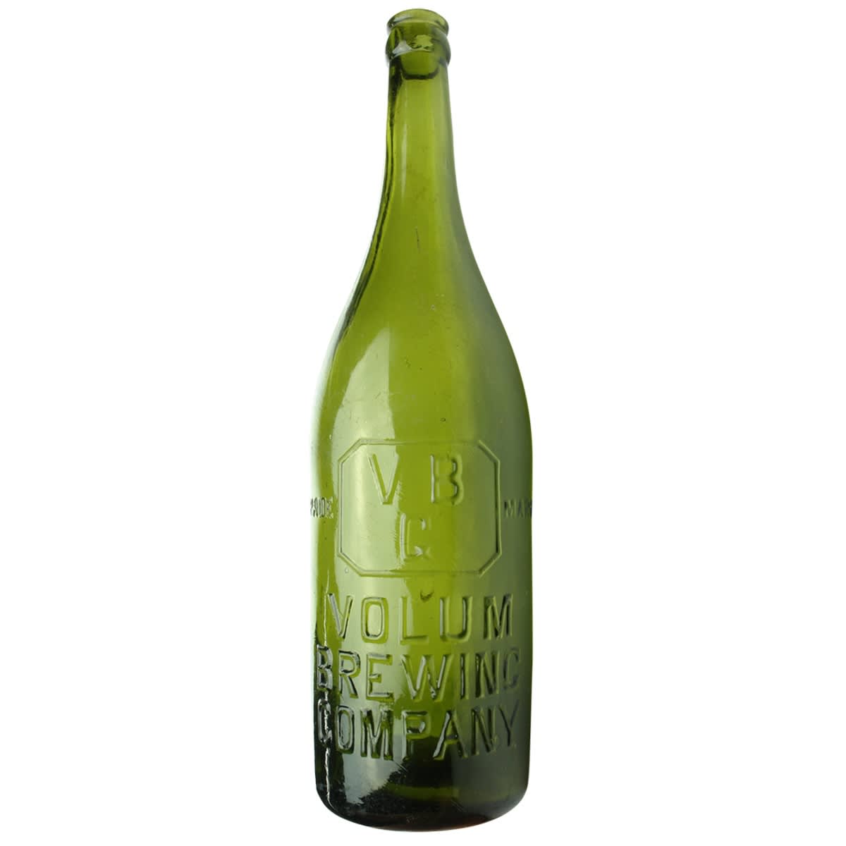 Beer. Volum Brewing Company, Geelong. Crown Seal. Green. 26 oz. (Victoria)