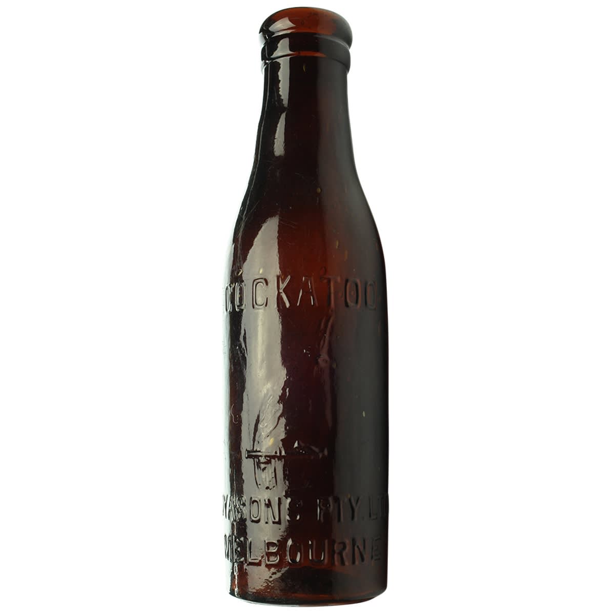 Chutney. Cockatoo, Dyason's Pty. Ltd., Melbourne. Dark Amber. 13 oz. (Victoria) (Late Kingsley Durdin collection)