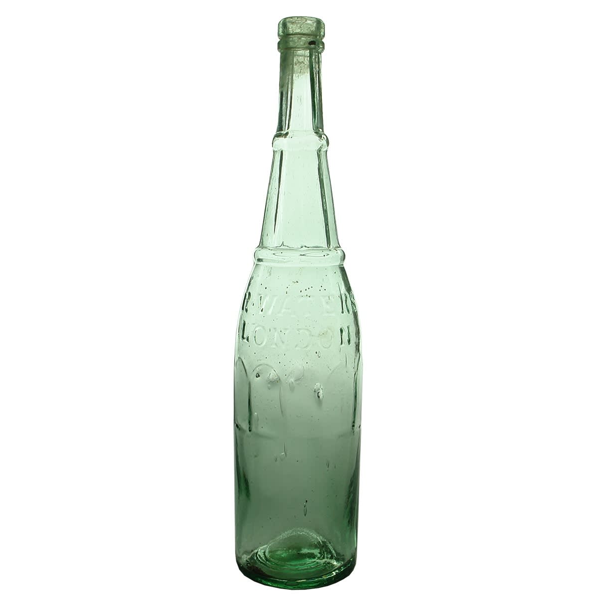 Goldfields. R. Waters, London. Vinegar. Aqua. 26 oz. (United Kingdom)