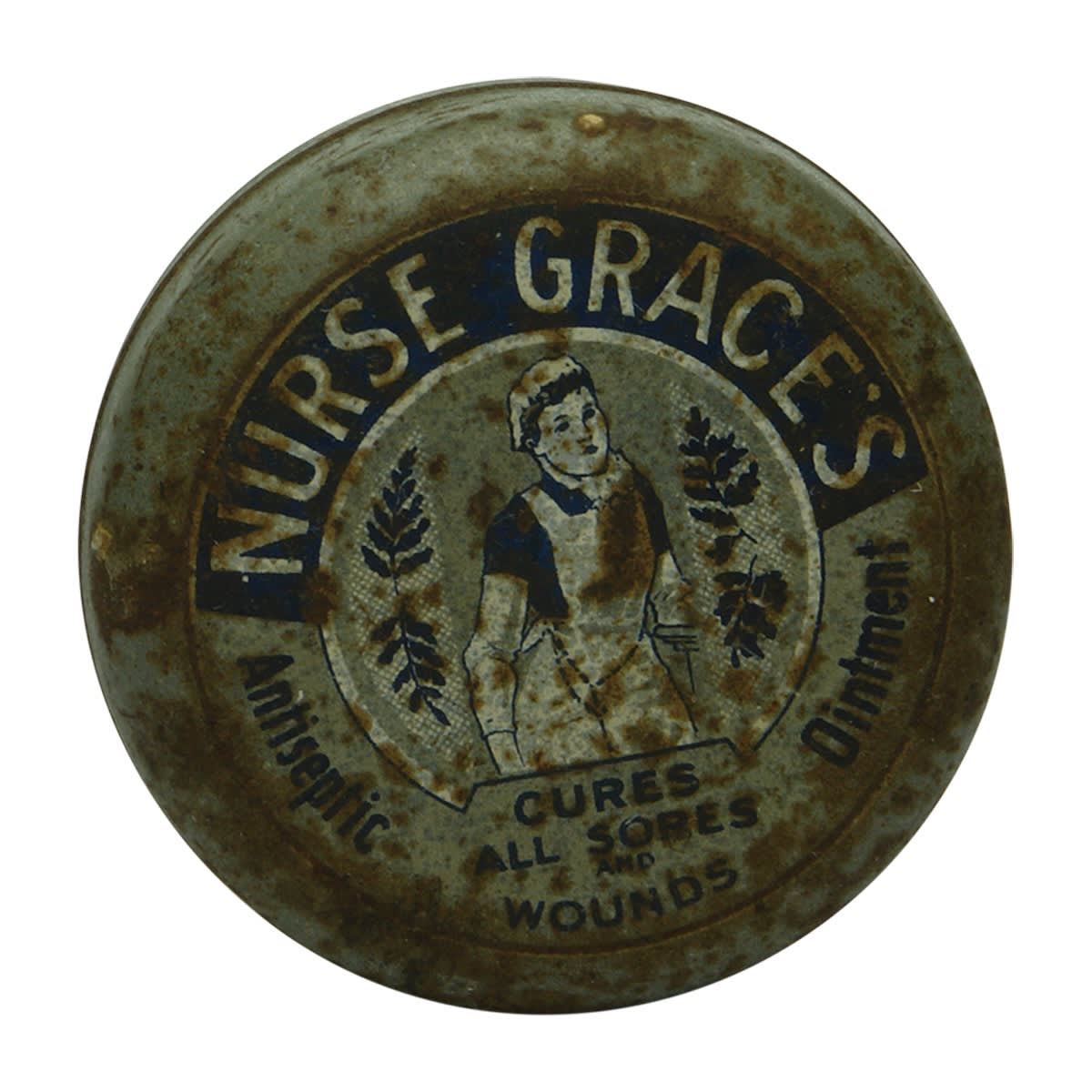 Tin. Nurse Grace's Antiseptic Ointment. (Magill, South Australia)