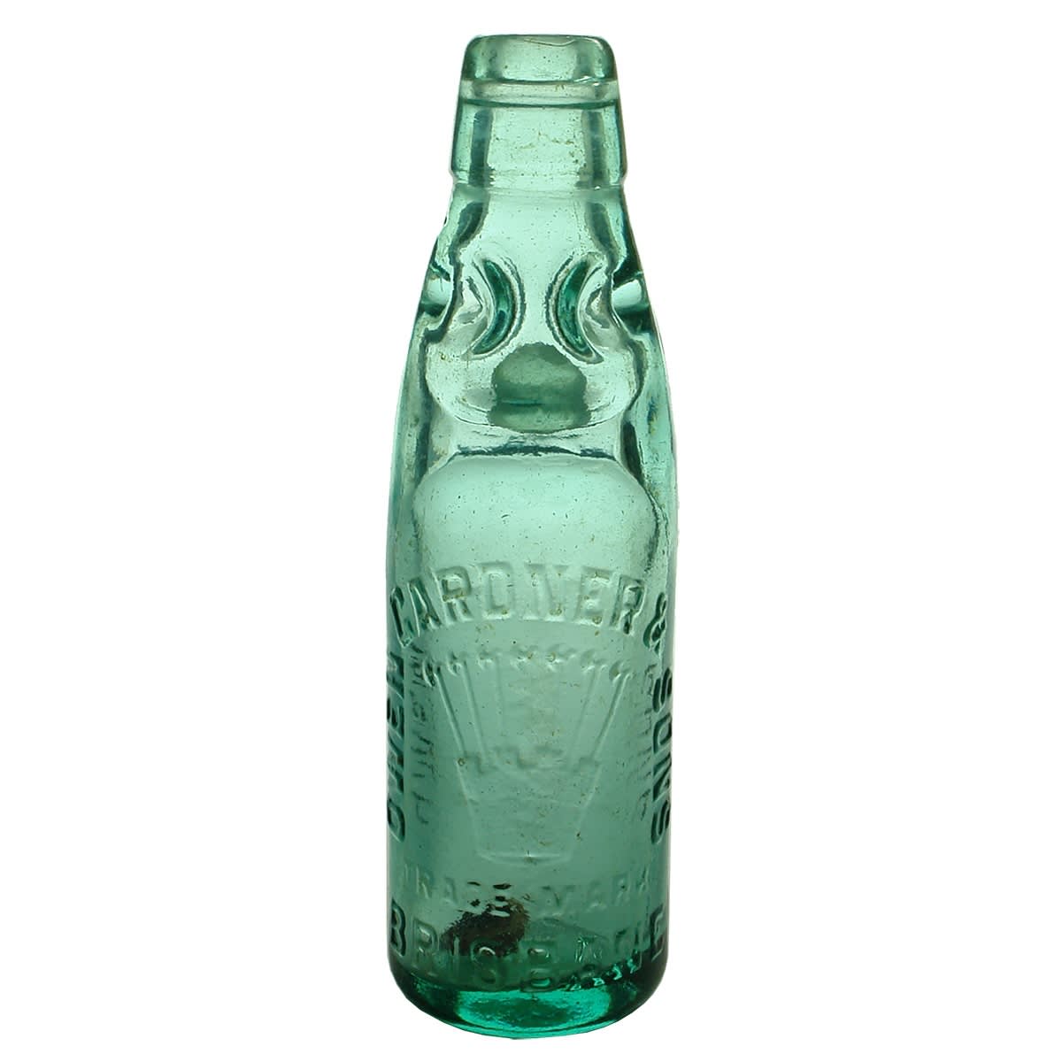 Codd. Owen Gardner & Sons, Brisbane. Dobson type. Aqua. 6 oz. (Queensland)