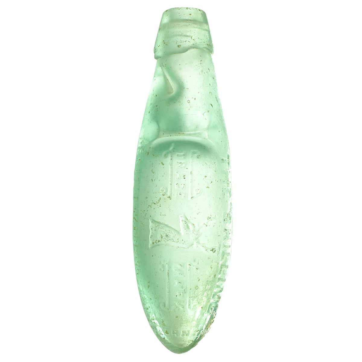 Hybrid. The Shilling Aerated Water Factory, Kimberley. Aqua. 5 oz. (South Africa)