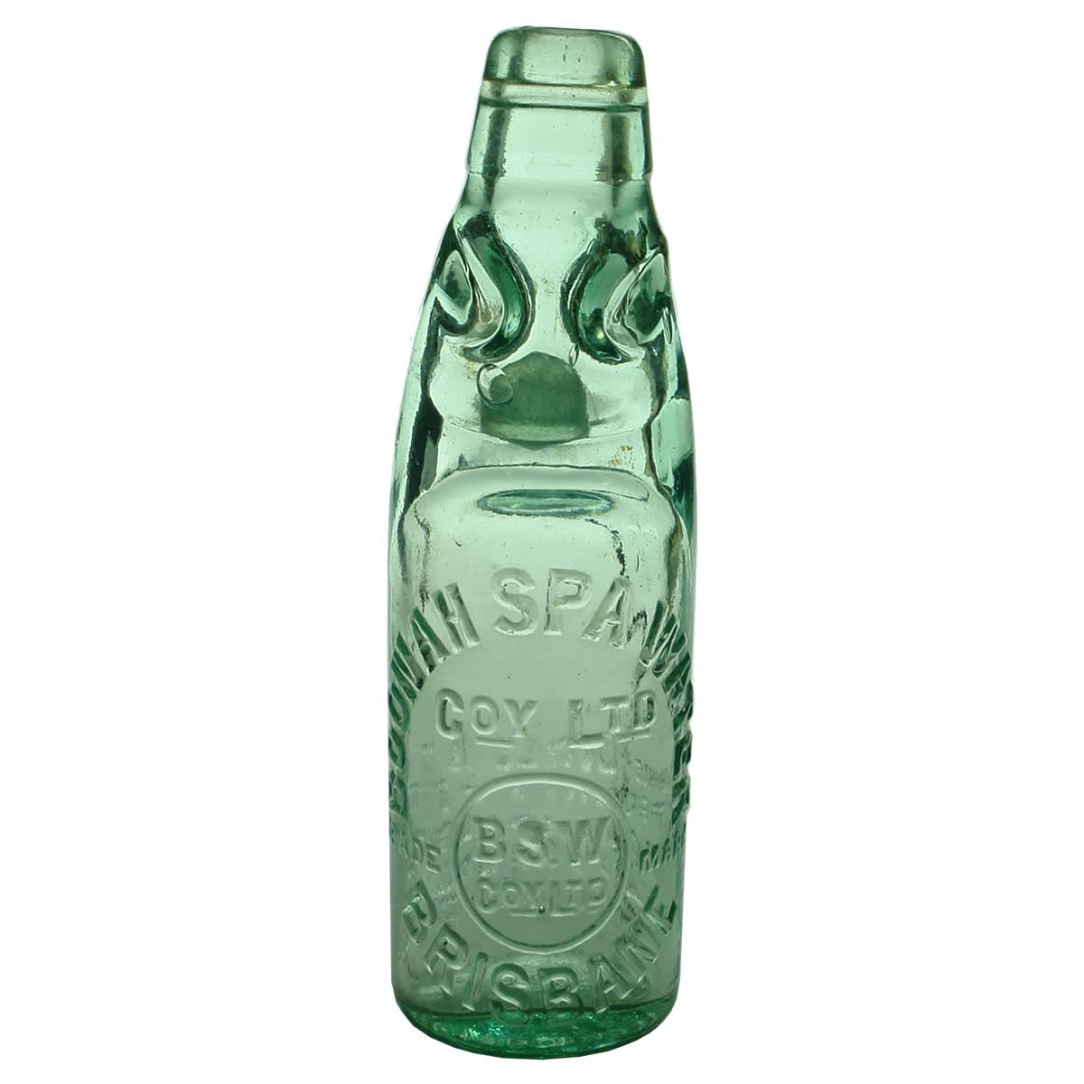 Codd. Boonah Spa Water Coy Ltd. Brisbane. Niagara. 6 oz. (Queensland)