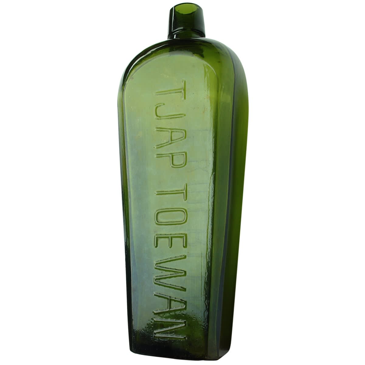 Gin. E. Kiderlen, Tjap Toewan. Applied top variety. Quart. Dark Green.