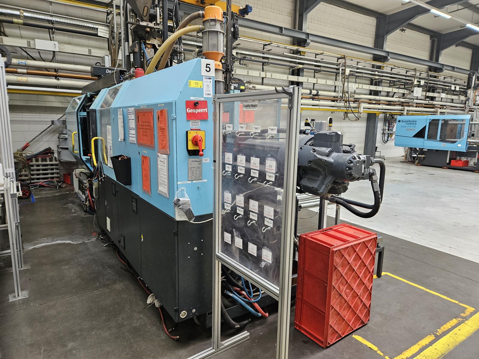Injection molding machine Demag ergotech 200/560-840/120v multi | 2001