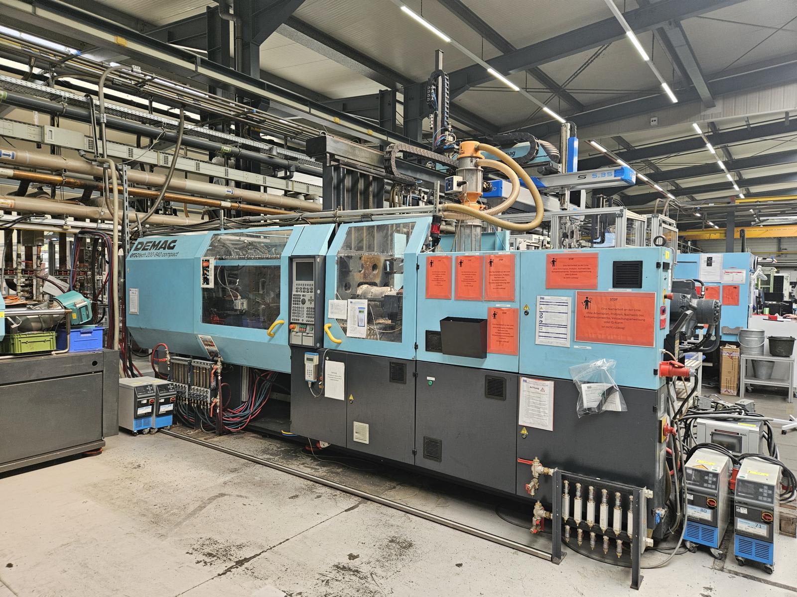 Injection molding machine Demag ergotech 200-840 compact | 1998