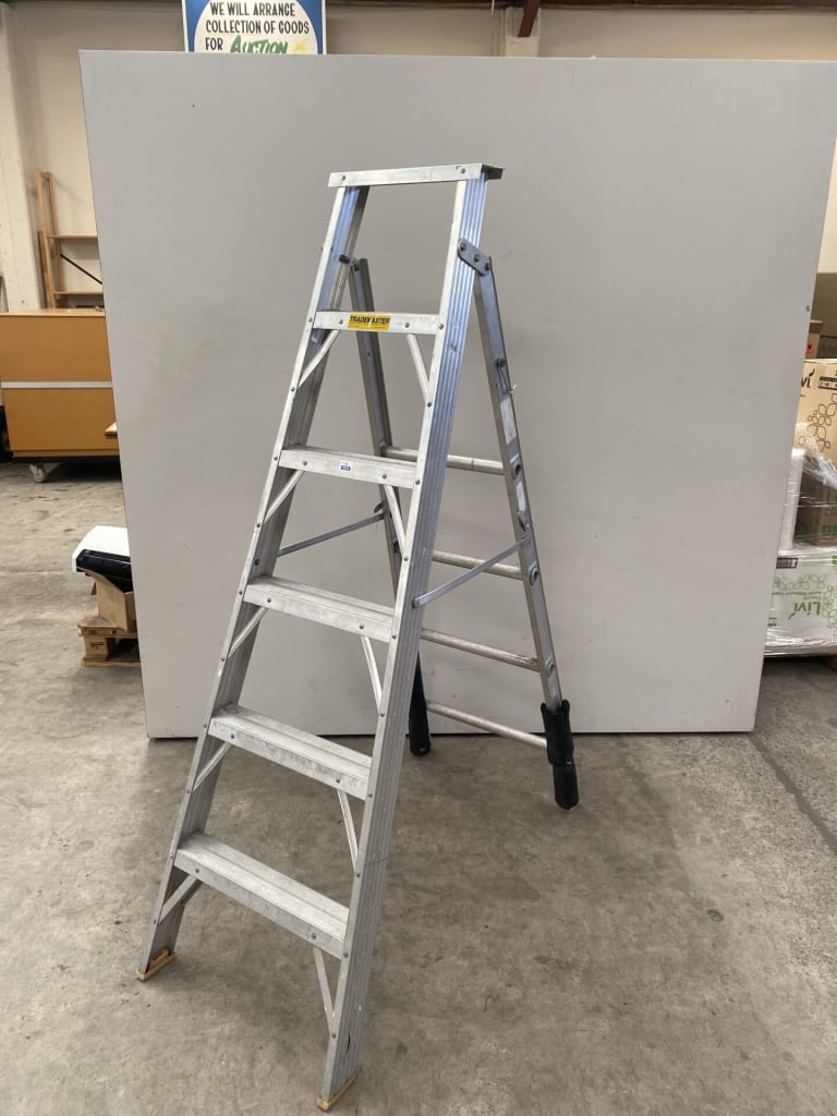 TRADE MASTER ALLOY 5 STEP COMBINATION LADDER — NZ auction result