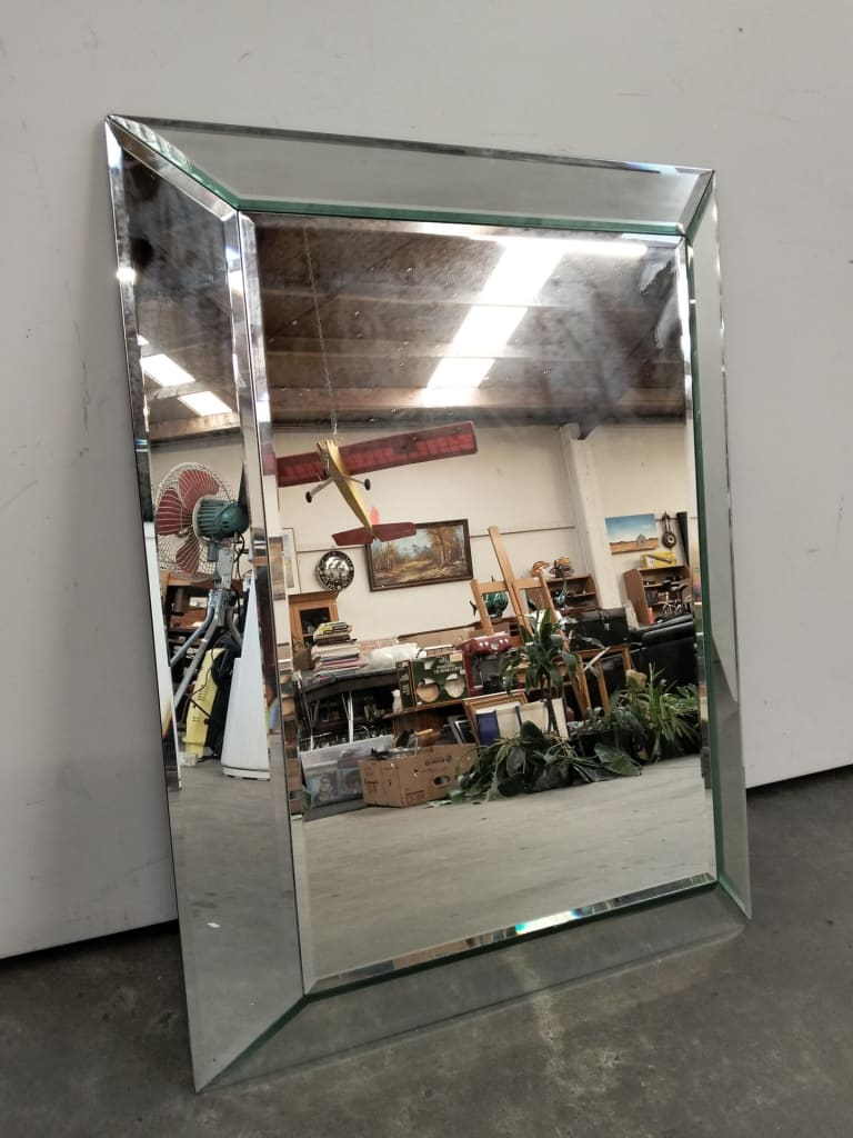 BEVELLED EDGE MIRROR — NZ auction result