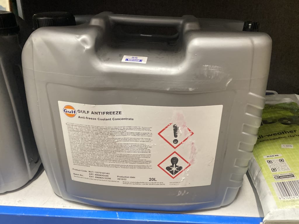 GULF ANTIFREEZE — NZ auction result