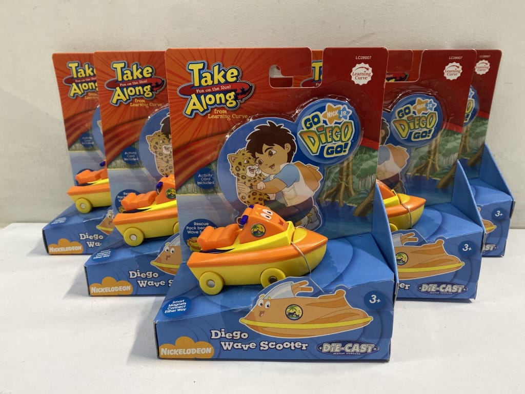 6 DIEGO WAVE SCOOTER TOYS — NZ auction result