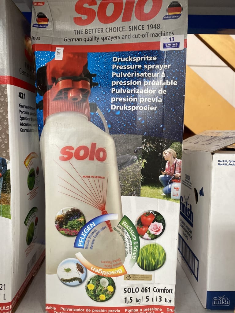 SOLO 5 LITRE PRESSURE SPRAYER — NZ auction result