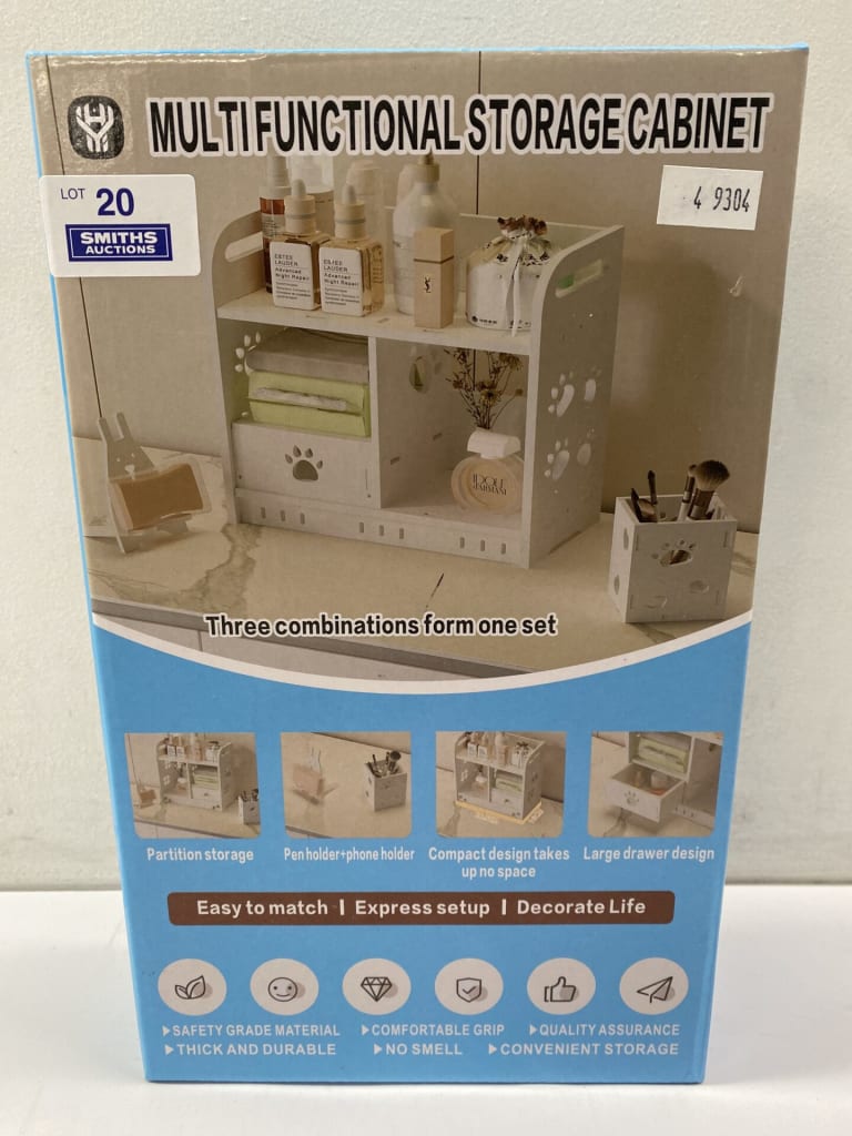 MULTIFUNCTIONAL STORAGE CABINET — NZ auction result
