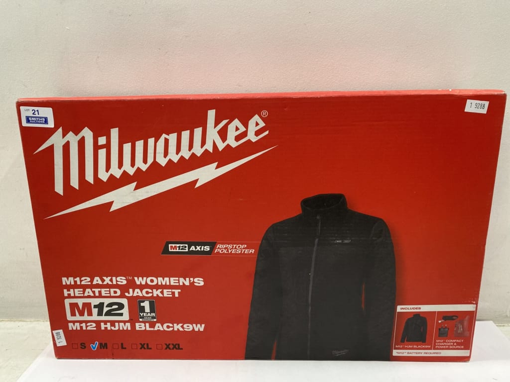 MILWAUKEE M12 WOMENS HEATED JACKET — NZ auction result