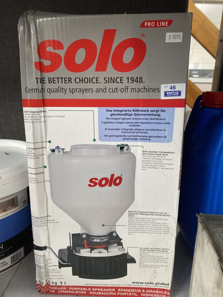 SOLO FERTILISER SPREADER — NZ auction result