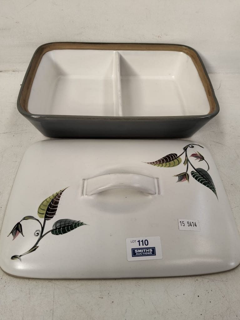 DENBY STONEWARE LIDDED DISH — NZ auction result
