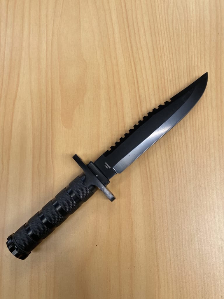 HUNTING KNIFE — NZ auction result